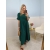 Sukienka Gracja plus size butelkowa zieleń