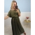 Sukienka maxi Roma khaki