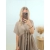 Sukienka Irene mokka plus size