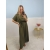 Sukienka maxi Roma khaki