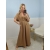 Sukienka midi Zoja camel