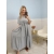 Sukienka Irene szara plus size