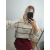Sweter oversize z bufiastymi rękawami Tori beżowy