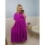Sukienka Irene amarantowa plus size