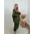 Komplet bawełniany Modern II plus size khaki