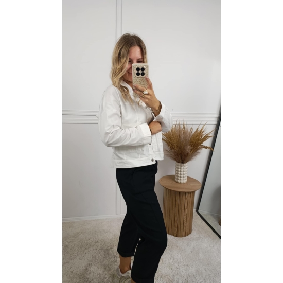 Kurtka bawełniana Ramsey biała