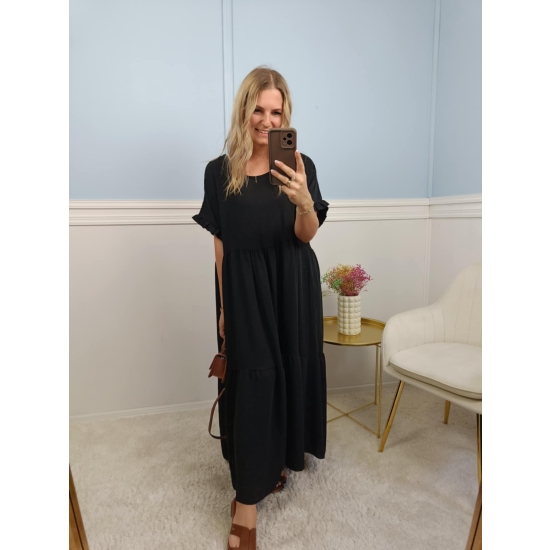 Sukienka Gracja plus size czarna