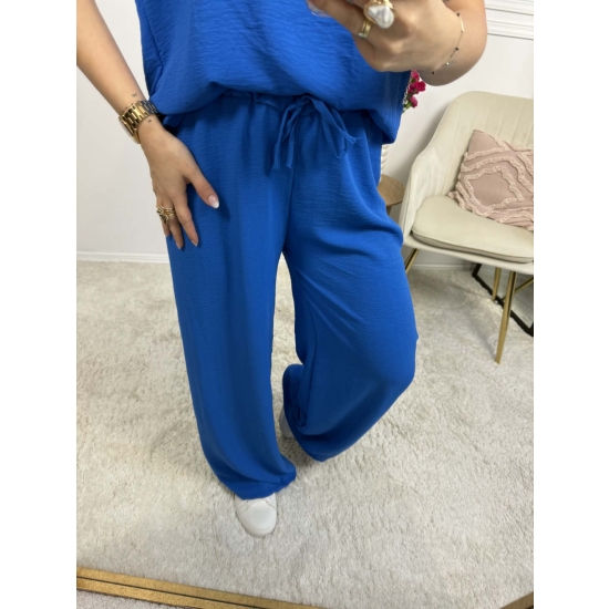 Zwiewny komplet Rodos II chabrowy