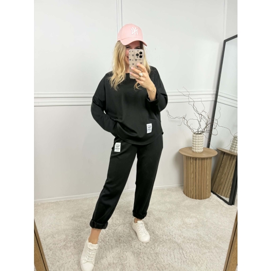 Komplet dresowy Fuego czarny