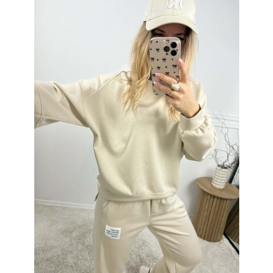 Komplet dresowy Esme beżowy