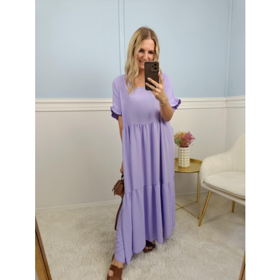 Sukienka Gracja plus size lila