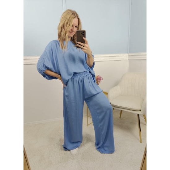 Wiskozowy kompet Vini blue jeans