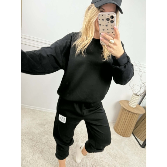 Komplet dresowy Esme czarny