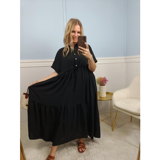Sukienka Irene plus size czarna