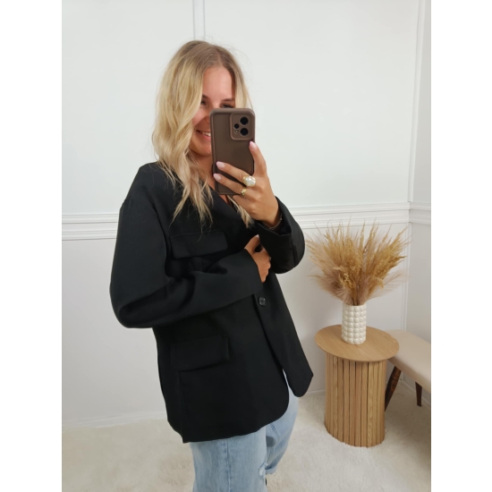 Marynarka oversize czarna
