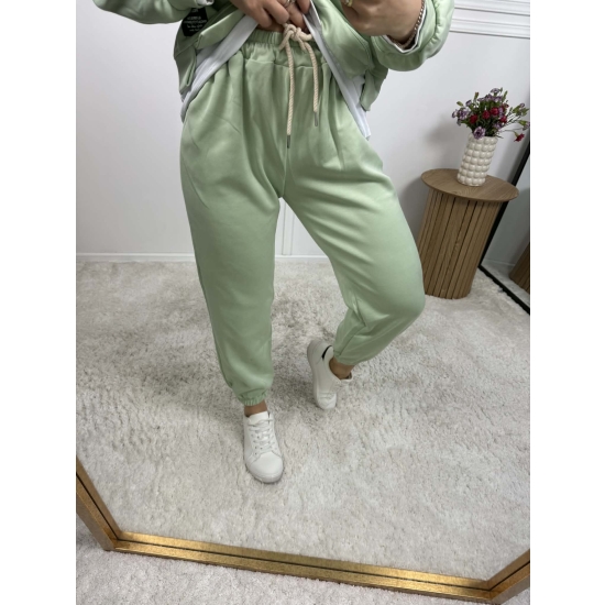 Komplet dresowy Bueno pistacja