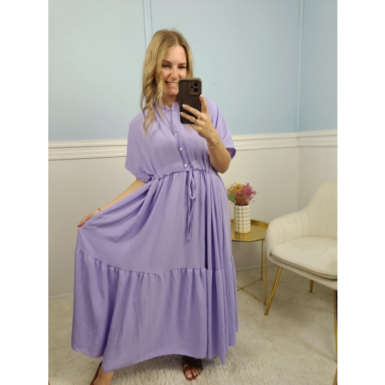 Sukienka Irene plus size lila