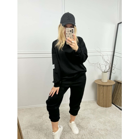 Komplet dresowy Esme czarny