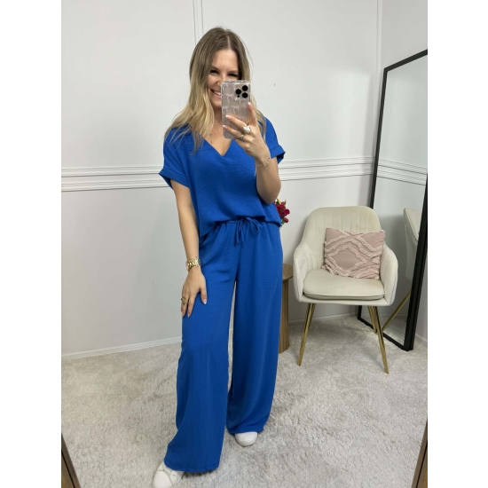 Zwiewny komplet Rodos II chabrowy