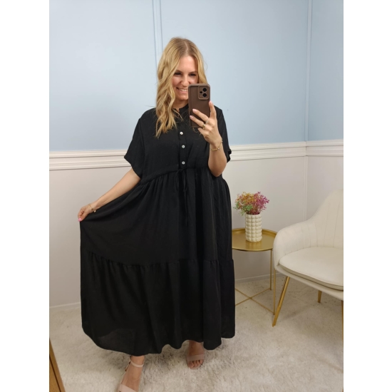 Sukienka Irene czarna plus size