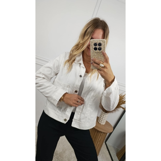 Kurtka bawełniana Ramsey biała