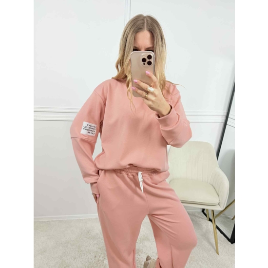 Komplet wiskozowy Zarka morelowo różowy